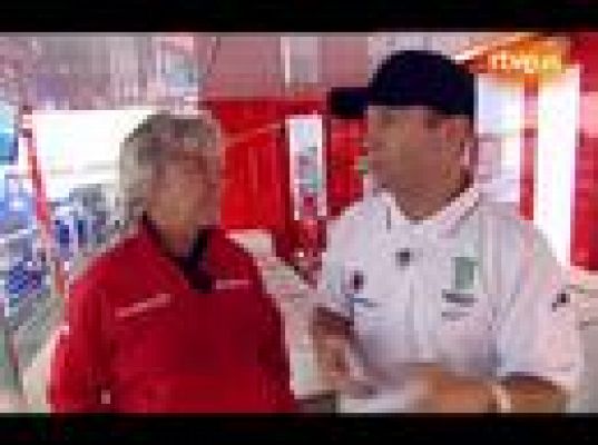  - Nieto y Mamola sobre Silverstone