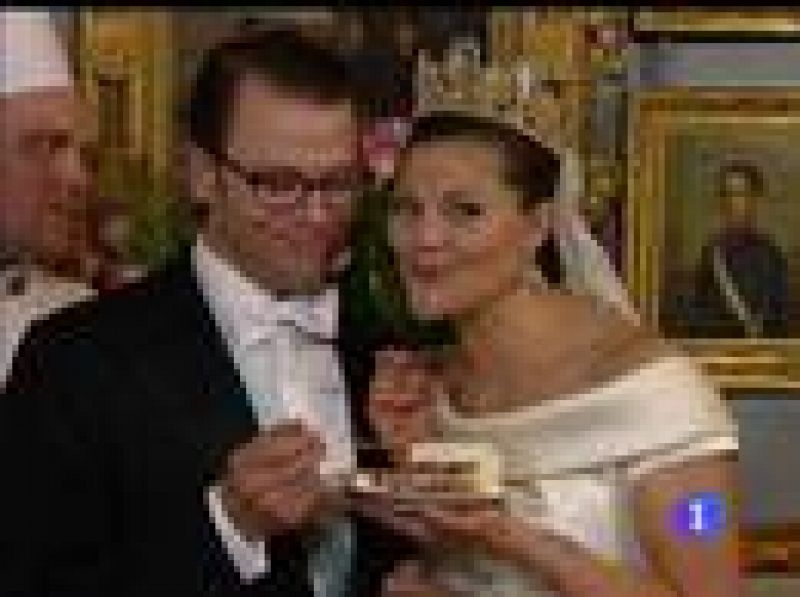  La boda de Victoria de Suecia con Daniel Westling se ha prolongado hasta el amanecer