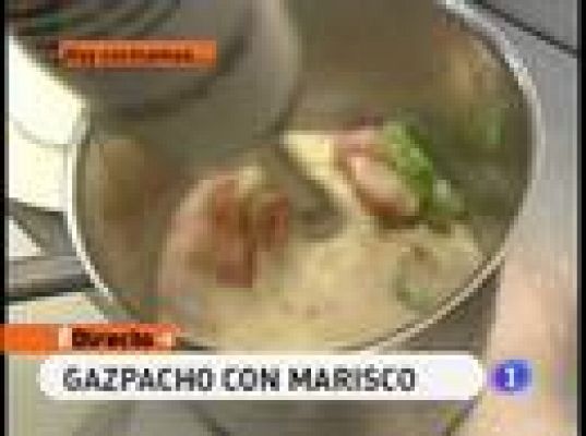 RTVE Cocina - Gazpacho con marisco