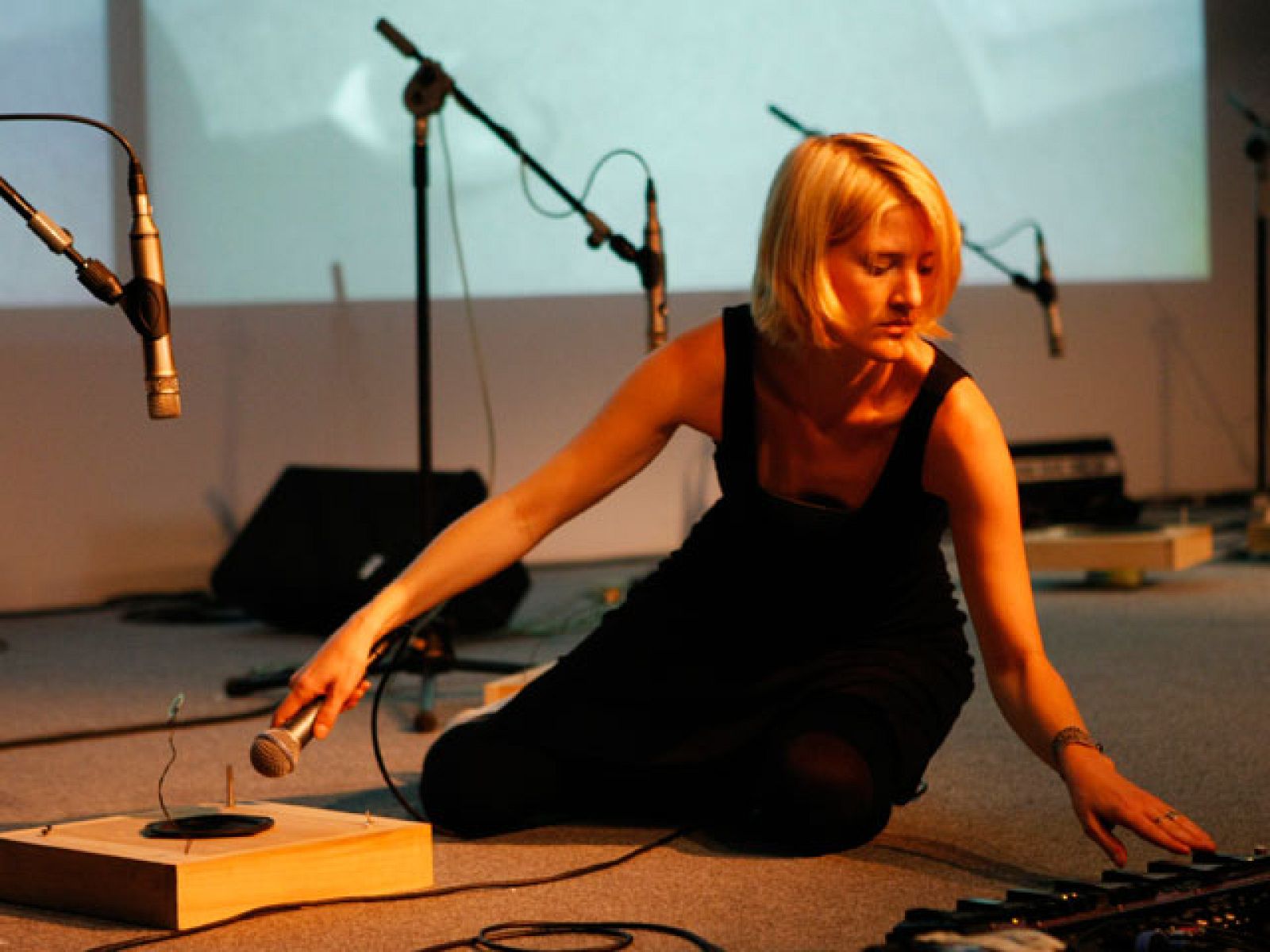  Sónar 2010 - Actuación de Lesley Flanigan