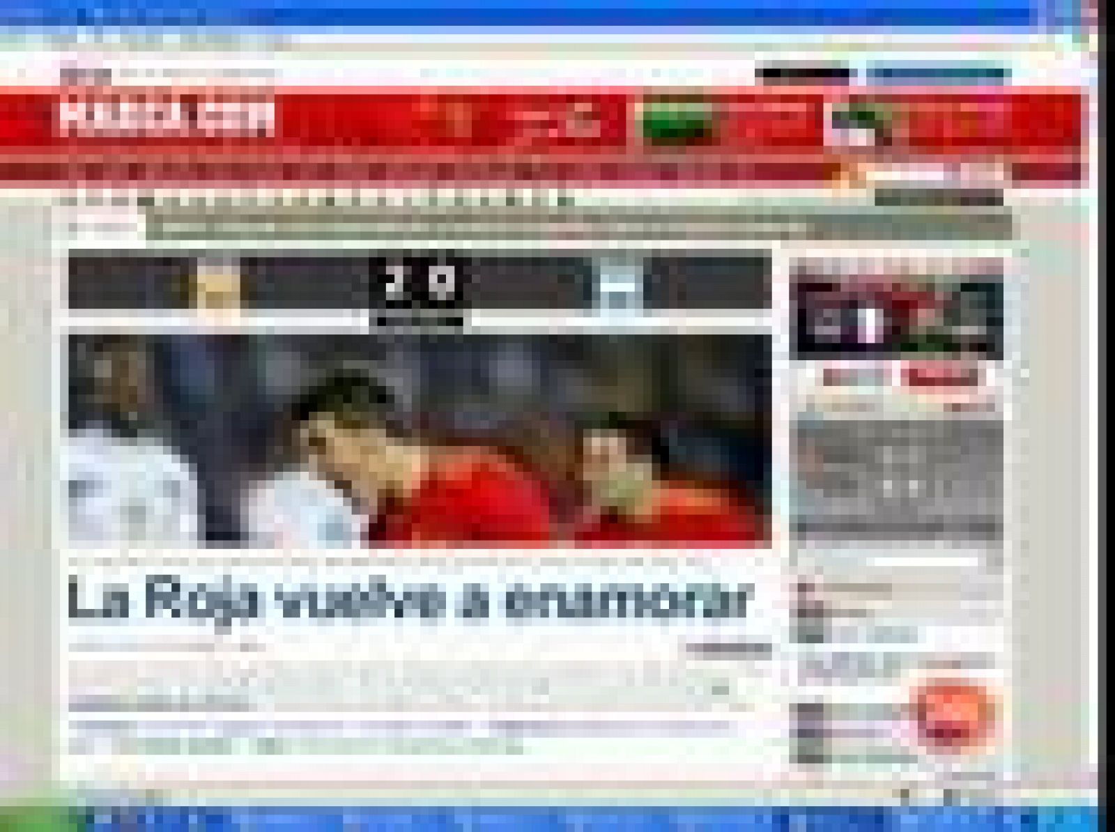 Sin programa: Los medios alaban los goles de Vill | RTVE Play