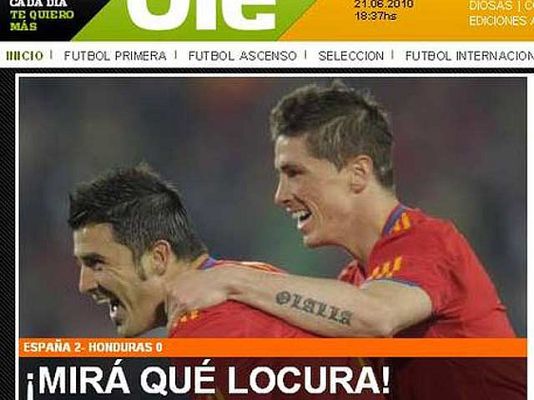  - La prensa ve mejor a 'La Roja'