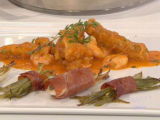 RTVE Cocina - Bacalao rebozado con salsa