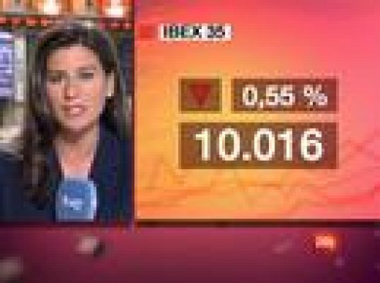 El Ibex 35 baja un 0,55%