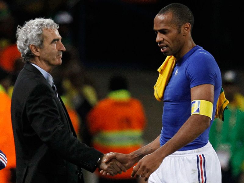 Francia pierde 1-2 ante Sudáfrica