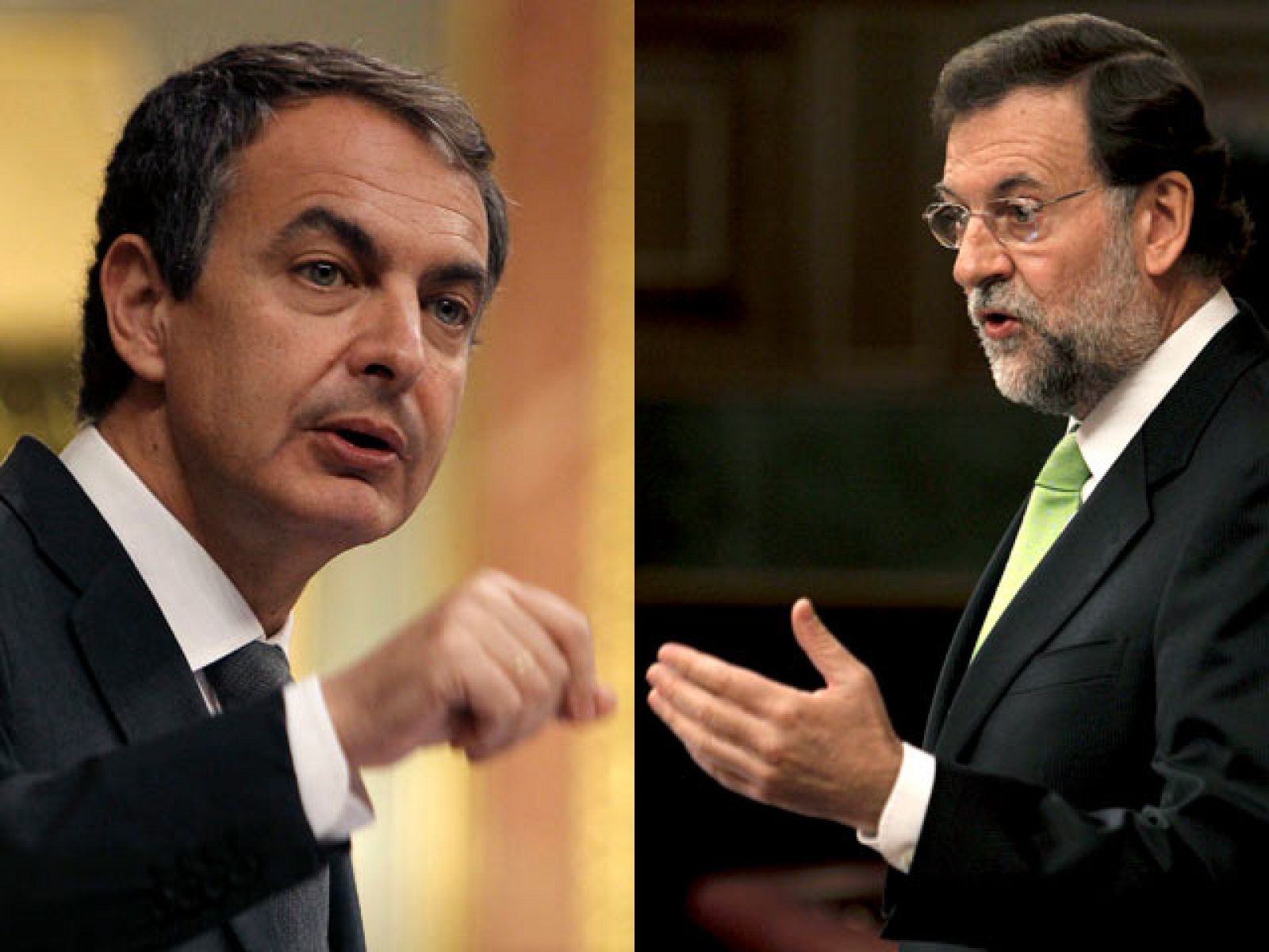 Zapatero y Rajoy se enzarzan por las reformas económicas