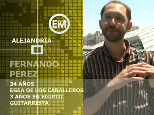 Españoles en el mundo - El Cairo - Fernando