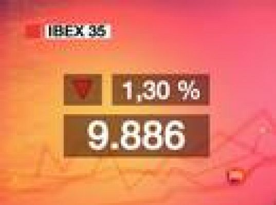 El Ibex 35 baja un 1,3%