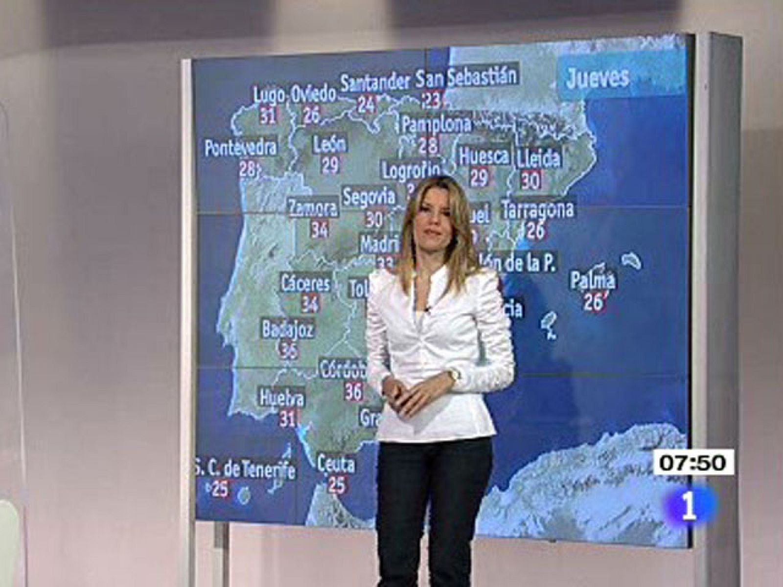 Tormentas en el interior de la península