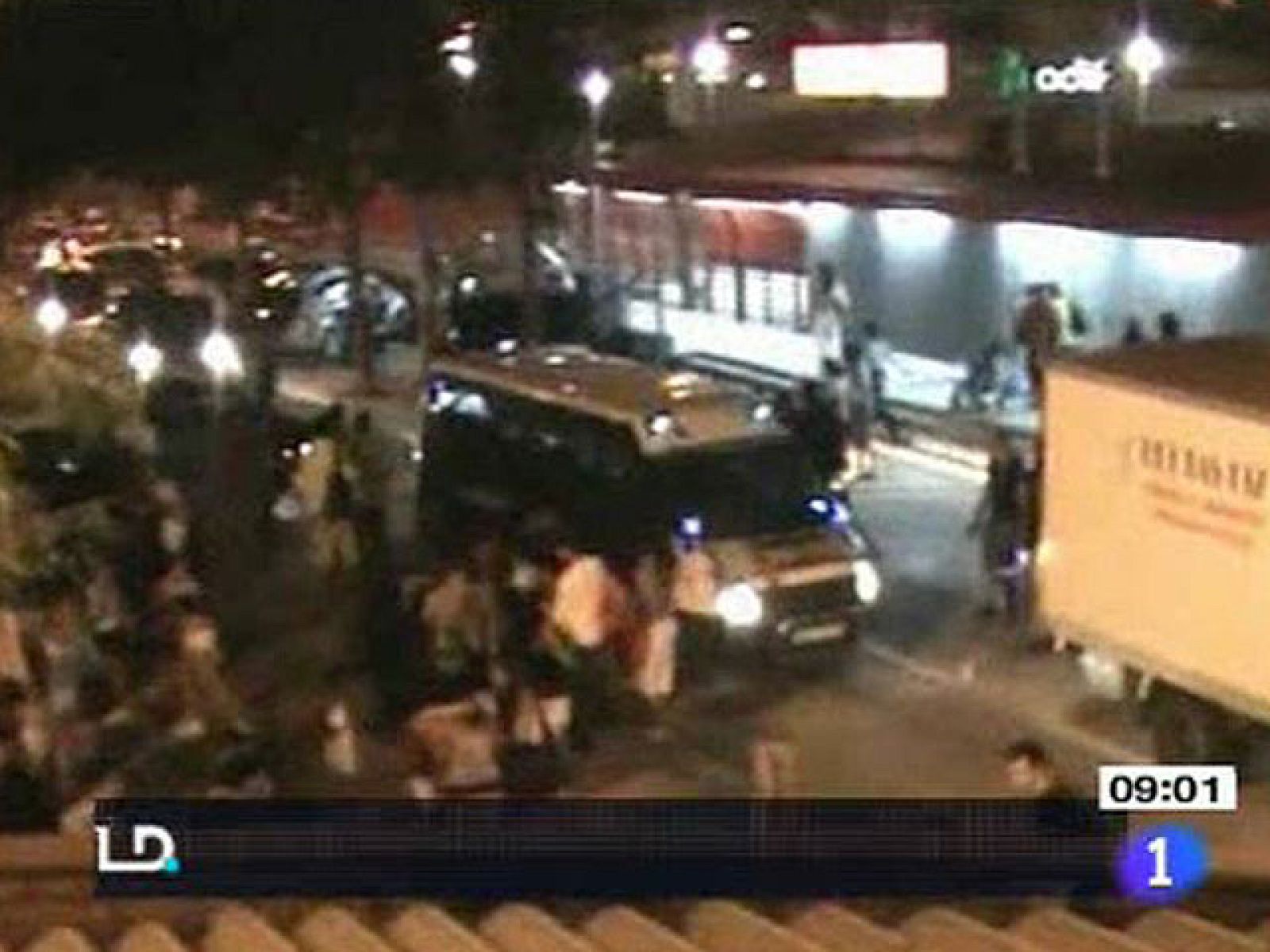 Imágenes captadas por un videoaficionado de los heridos en el accidente de Castelldefels | Ver