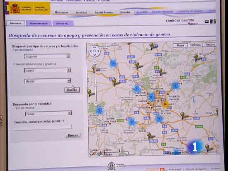 Igualdad crea una página web de apoyo a las víctimas y de prevención de la violencia de género