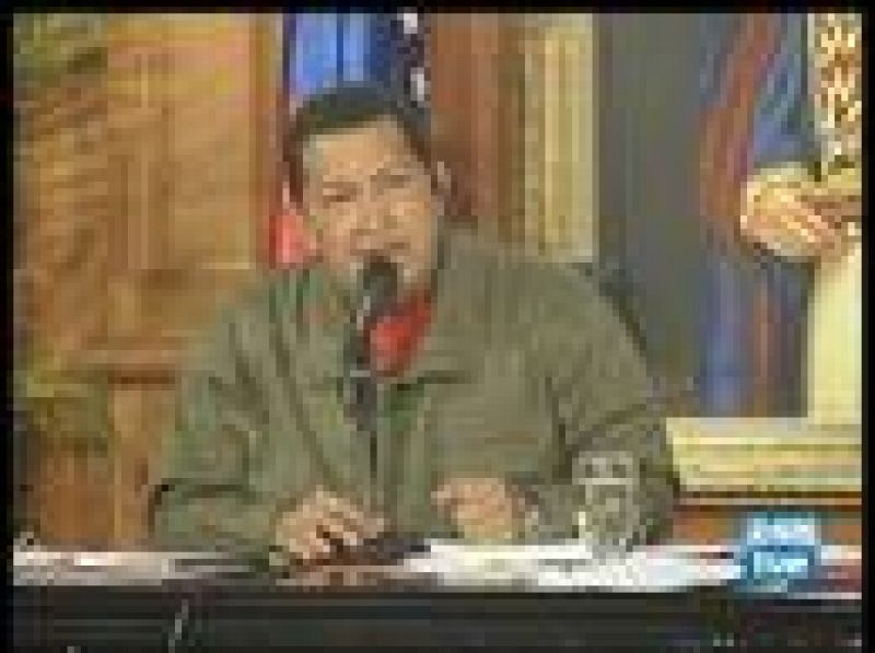 Chávez insulta al secretario general de la Interpol