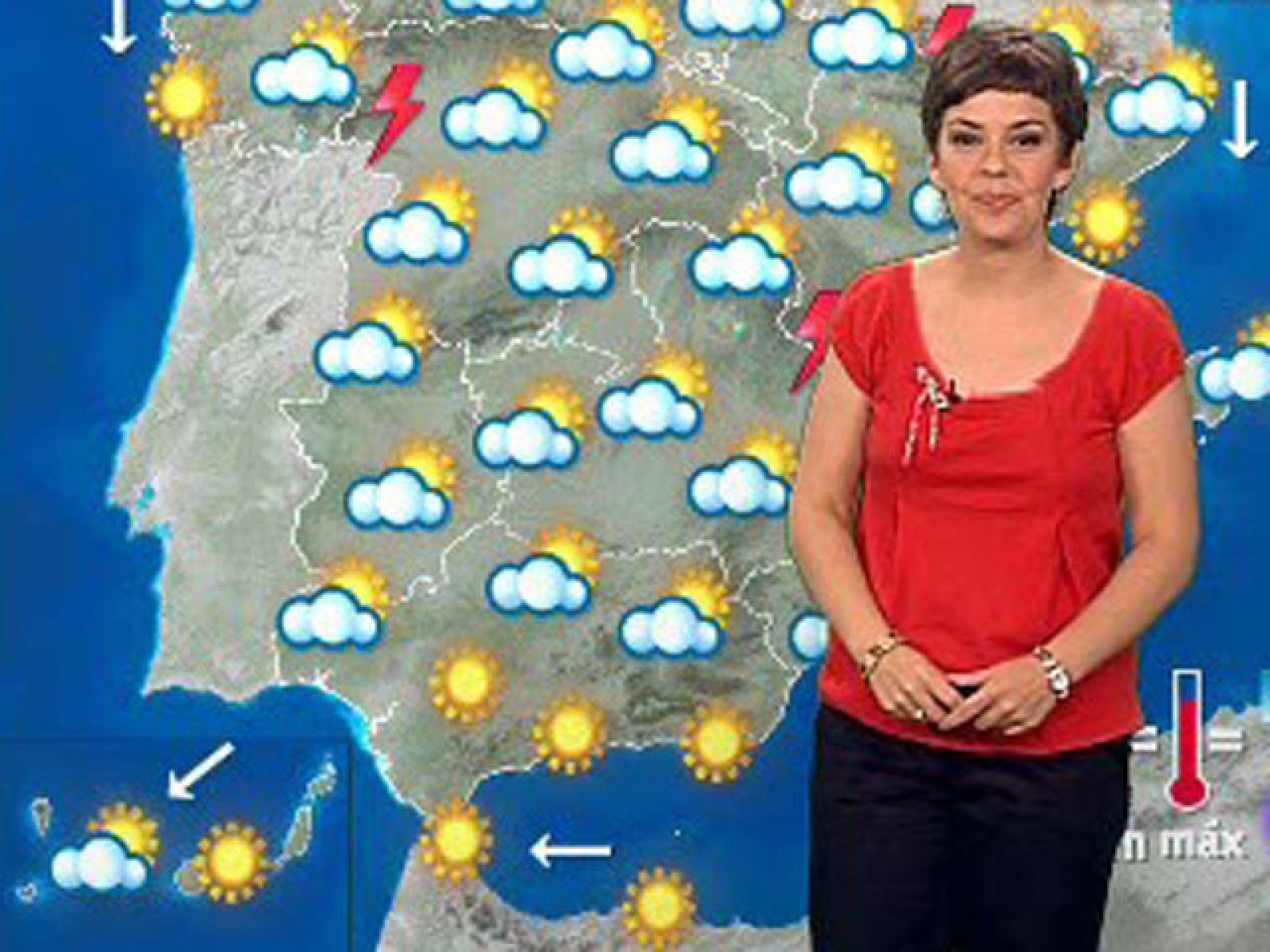 Tormentas en el centro peninsular