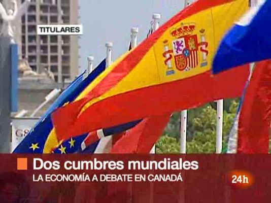 Telediario Internacional - TD Internacional. 13 h. (26/06/10)