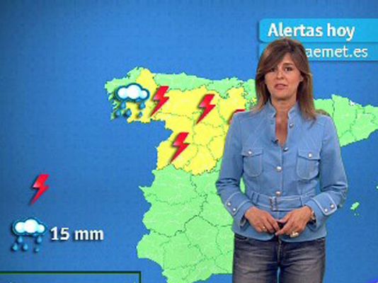 El tiempo - Alertas por lluvias y tormentas