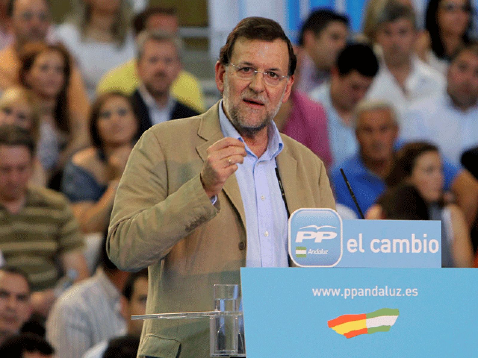 Rajoy ha vuelto a criticar la política económica del Gobierno