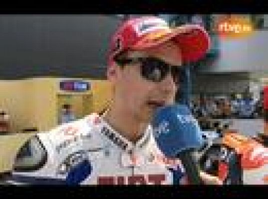  - Lorenzo: "Felicito a Pedrosa".