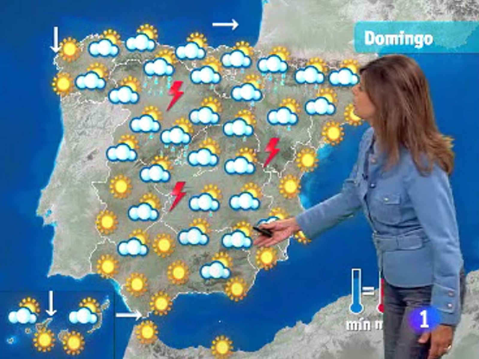 El Tiempo: Tormentas en el centro y norte