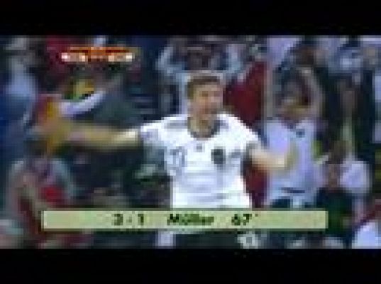  - Resumen del Alemania 4-1 Inglaterra