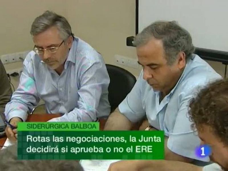 Noticias de Extremadura. Informativo Territoria de Extremadura. (29/06/10)