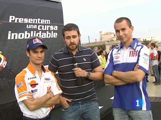  - Lorenzo, Pedrosa y la presión