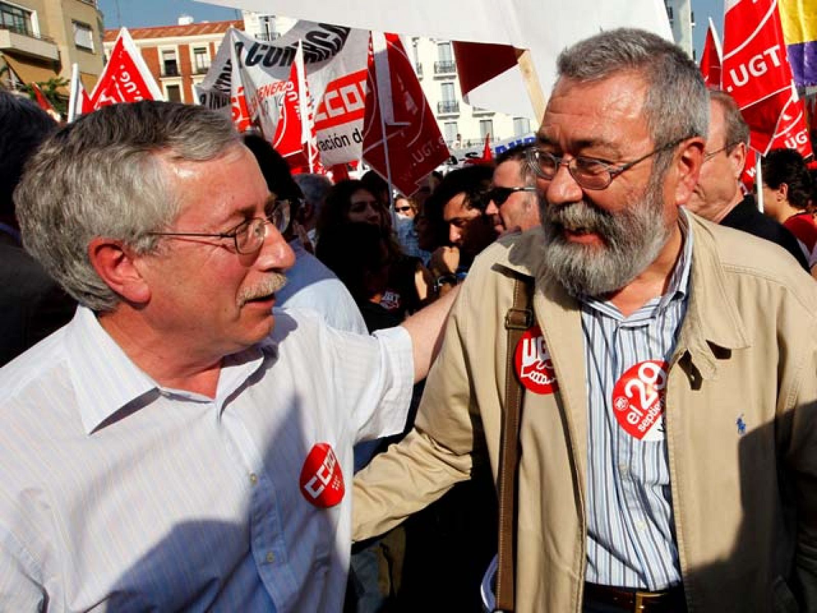 Son los actos preparatorios de la huelga general del próximo 29 de septiembre.
