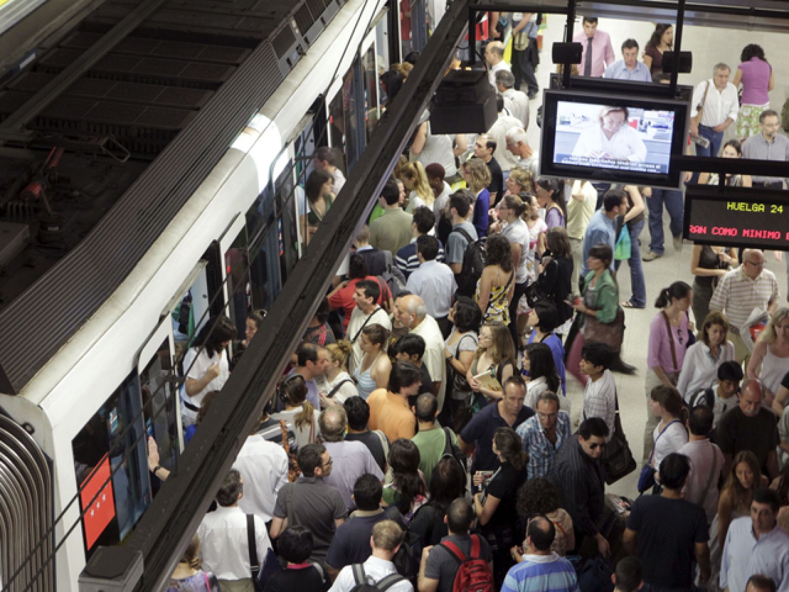 Cuarto día de la huelga de metro de Madrid | Ver
