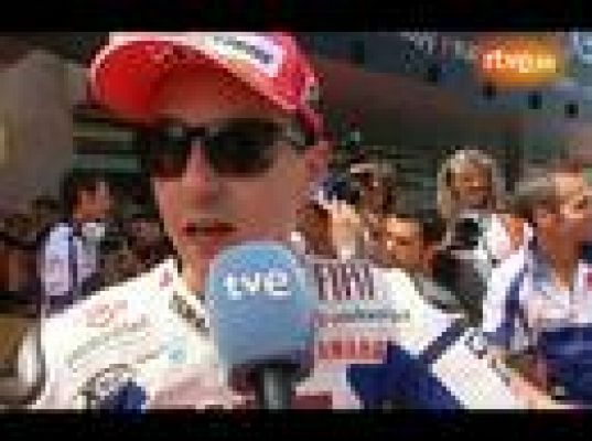  - Lorenzo sorprendido por su pole