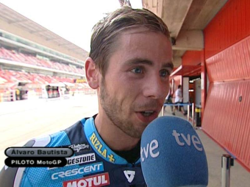 Álvaro Bautista se ha sentido muy cómodo sobre el trazado de Montmeló.