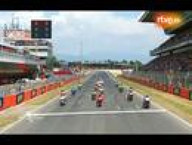 Carrera íntegra de la categoría de MotoGP disputada en el G.P. de Catalunya.