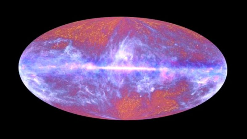  El telescopio espacial Planck de la Agencia Espacial Europea (ESA, por sus siglas en inglés) ha publicado este lunes el mapa más completo del Universo hasta la fecha conocido, una imagen de toda la bóveda celeste que aporta nuevas evidencias sobre e