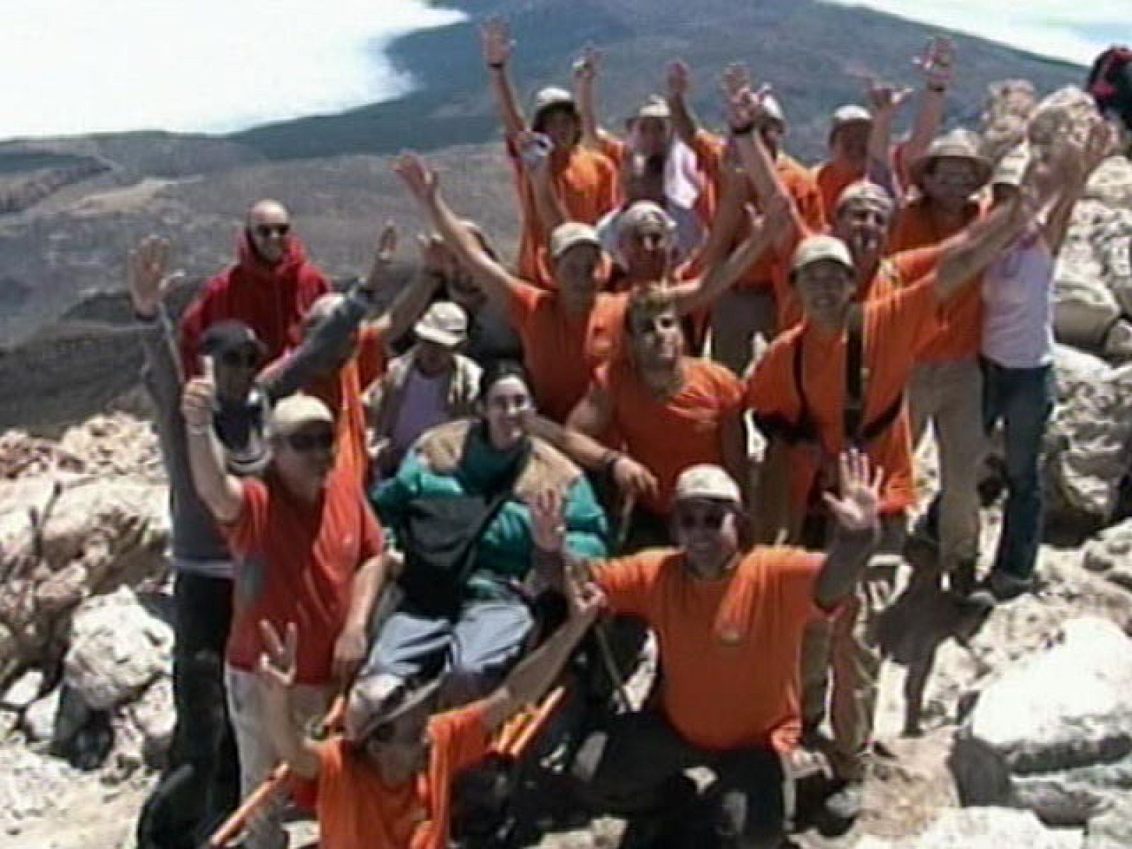 Con 34 años ha cumplido su sueño y no aspira a subir más picos. Se conforma con sortear los pequeños obstáculos que se le presentan a diario.