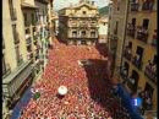 San Fermín - El chupinazo abre la fiesta