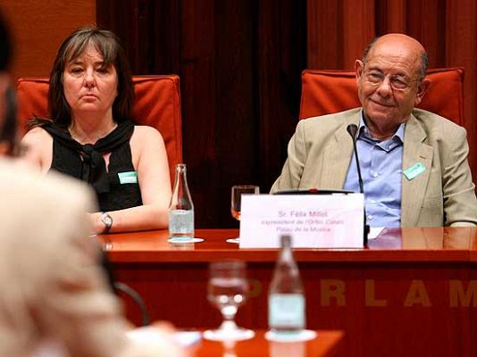 Montull y Millet se acogen al derecho a no declarar ante la comisión de investigación del Parlament