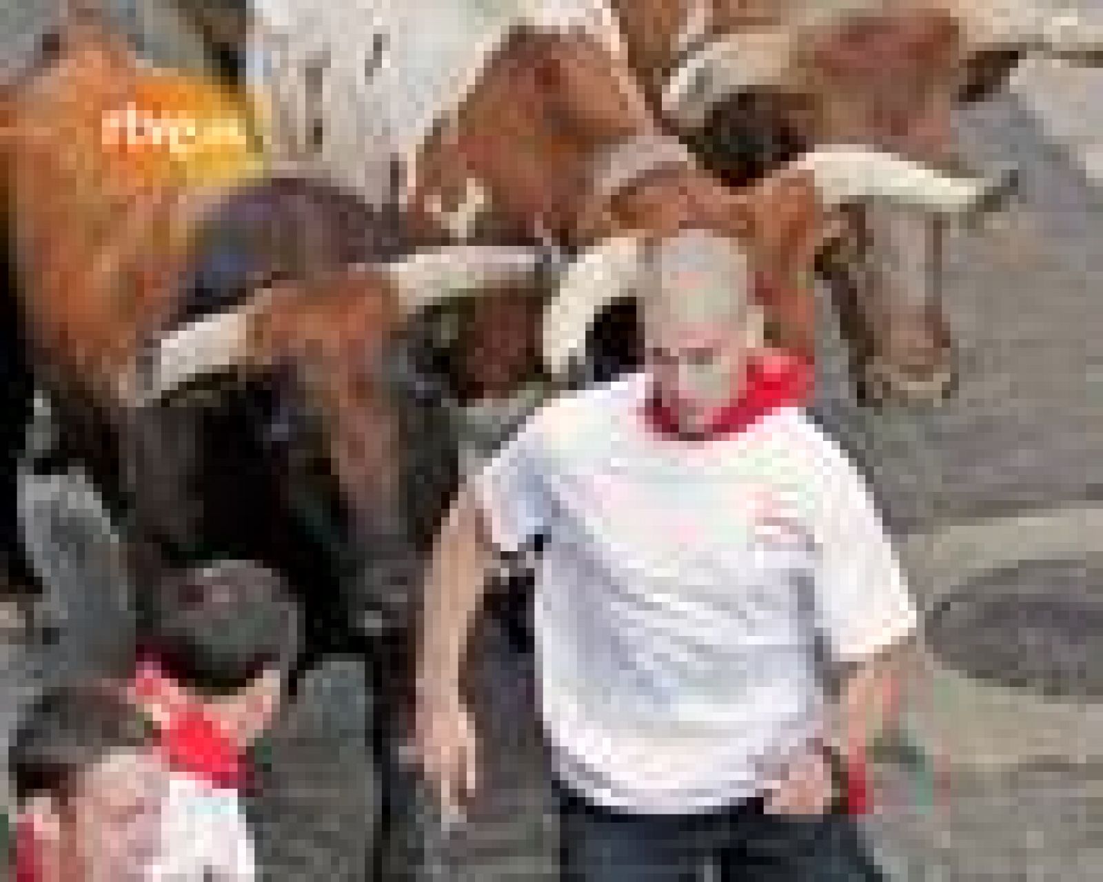 Primer encierro, por Patxi Cervantes | Ver