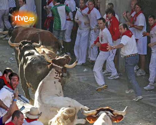 San Fermín - Primer encierro por Patxi Cervantes