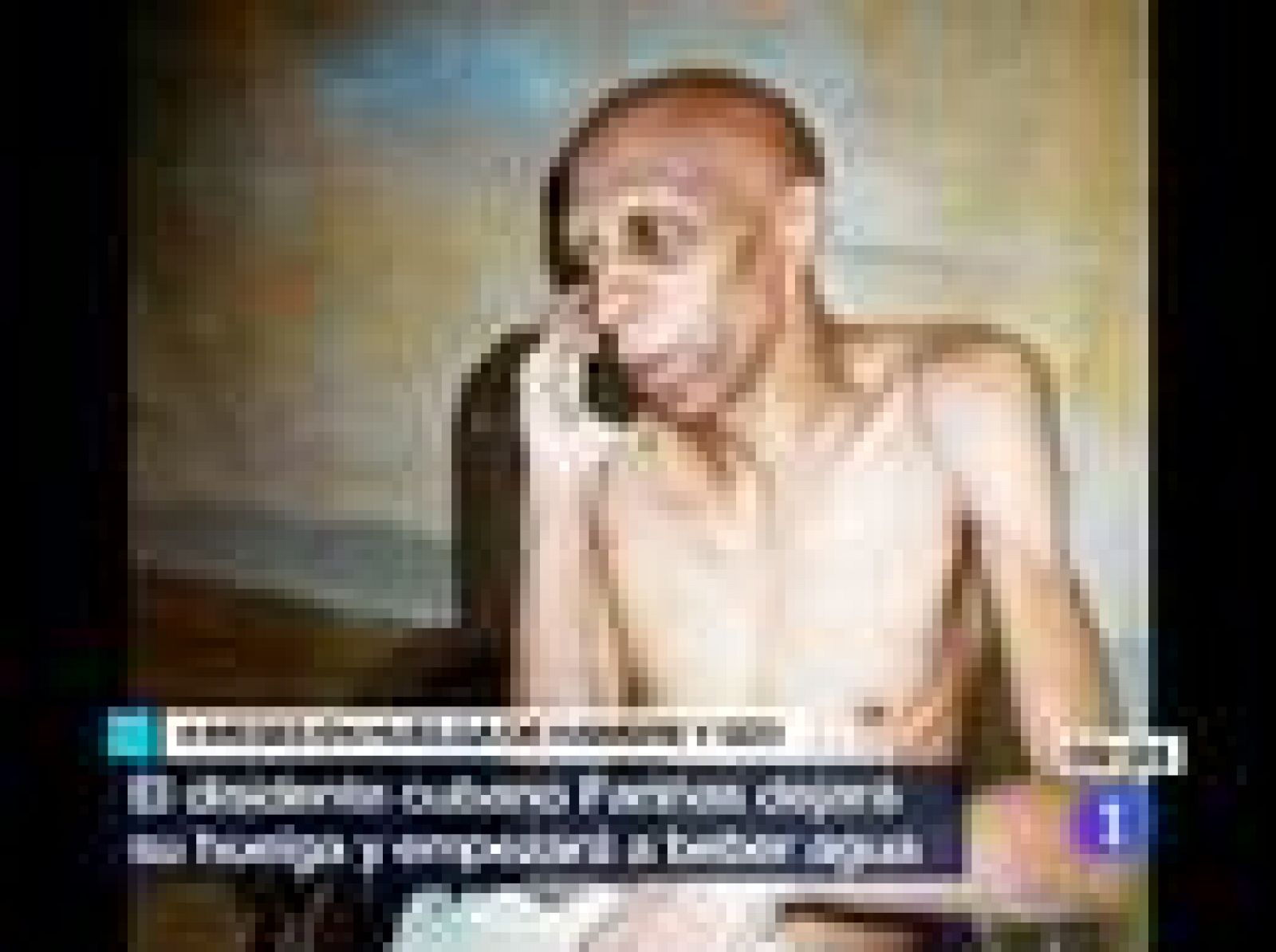 El disidente cubano Fariñas podría dejar su huelga y empezar a beber agua