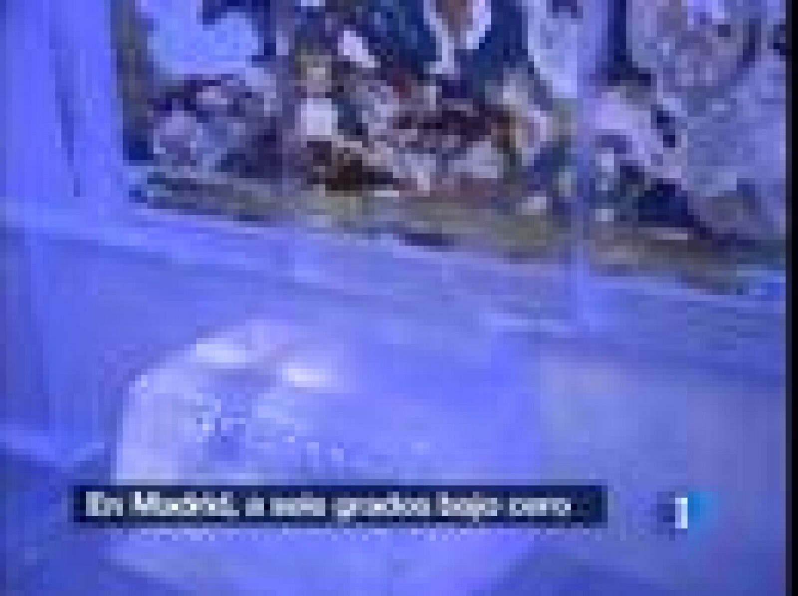 Una original manera de combatir el calor en Madrid es entrando en un bar de hielo | Ver