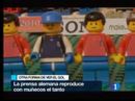  - Los 'muñequitos' recrean el gol