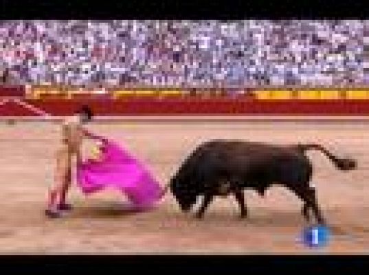 San Fermín - Cogida en Pamplona a Francisco Moro