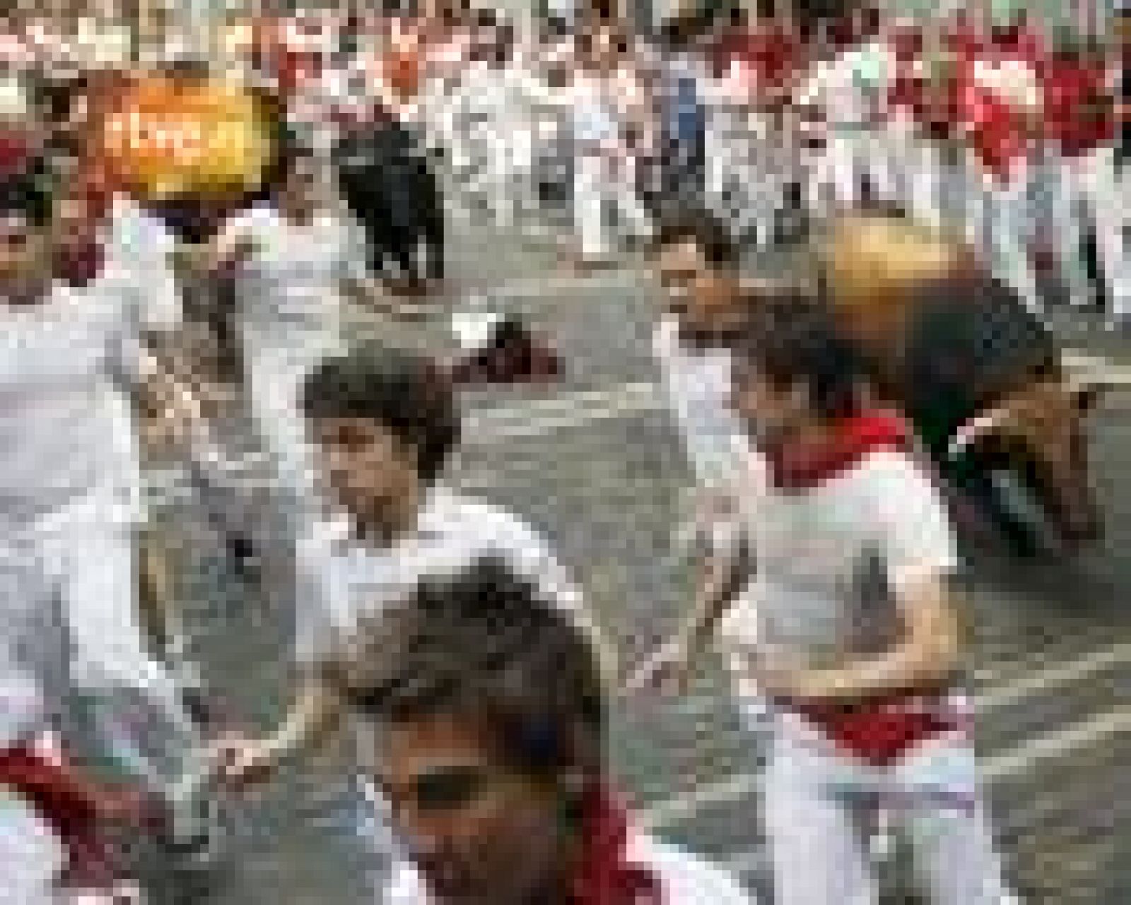 San Fermín 2023: Tercer encierro, por Patxi Cervante | RTVE Play