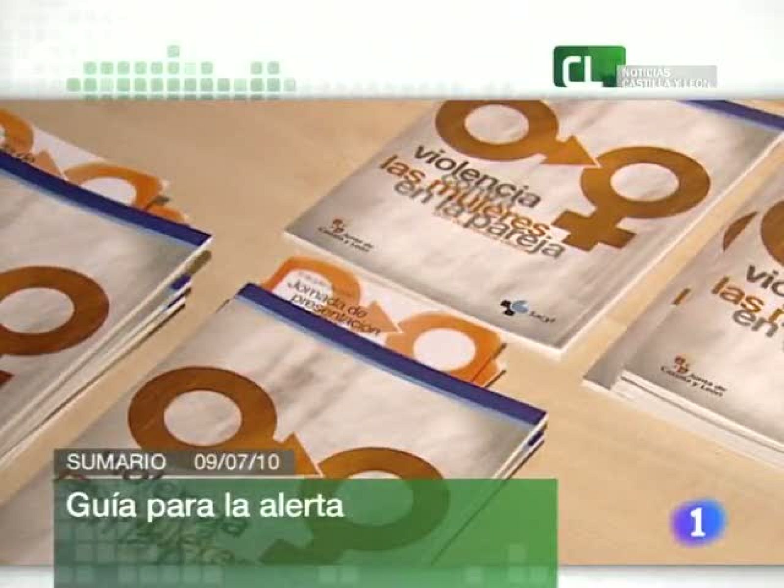 Noticias Castilla y León. Informativo Territorial de Castilla y León. (09/07/10)
