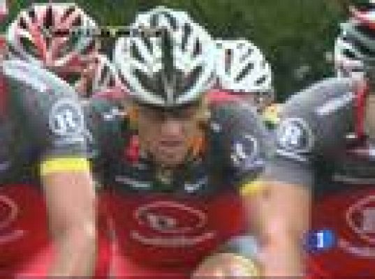 Tour de Francia - Armstrong piropea a Contador