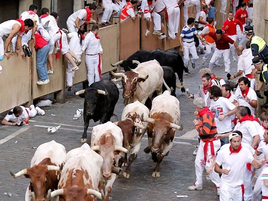San Fermín - Cuarto encierro de San Fermín 2010