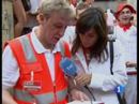San Fermín - Tres heridos en el cuarto encierro