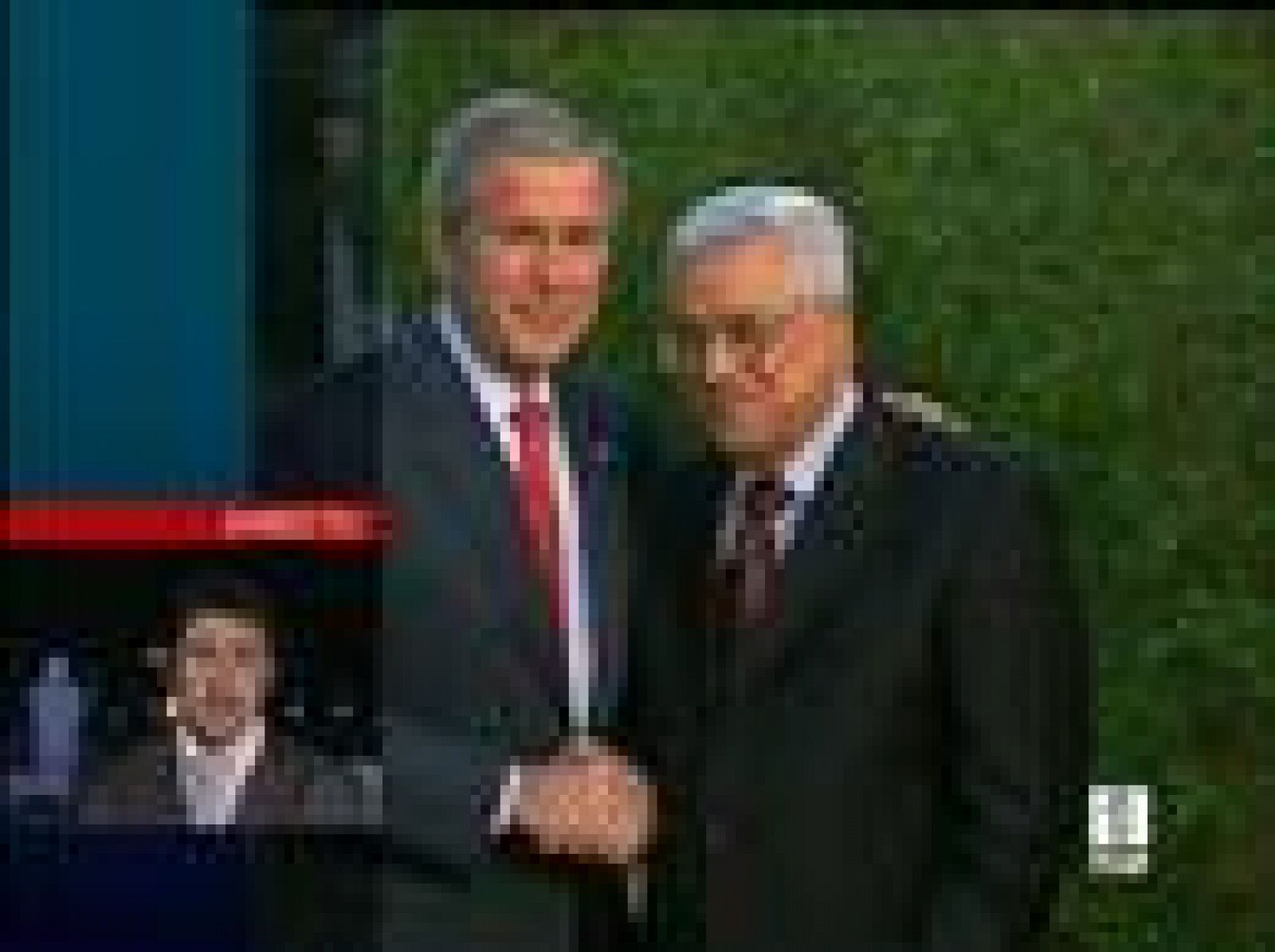 Sin programa: Reunión entre Bush y Abás | RTVE Play