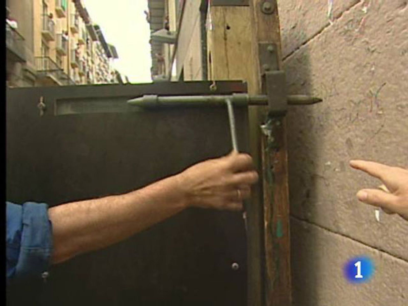 La importancia de la puerta de Mercaderes con Estafeta en el encierro | Ver