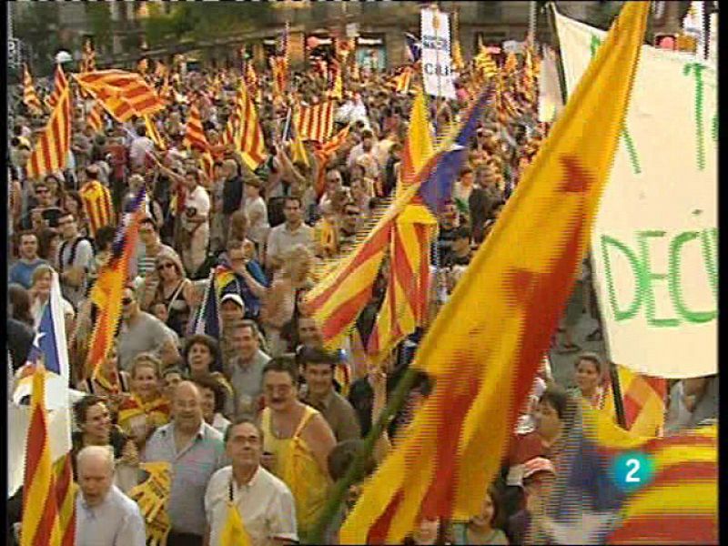 Final Manifestació Estatut 10 Juliol