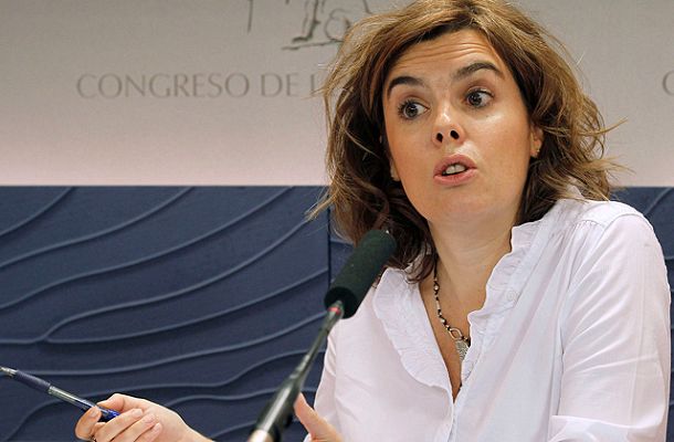 Debate sobre el Estado de la Nación - Sáenz de Santamaría: "Necesitamos más equipos como la Selección en el Gobierno"