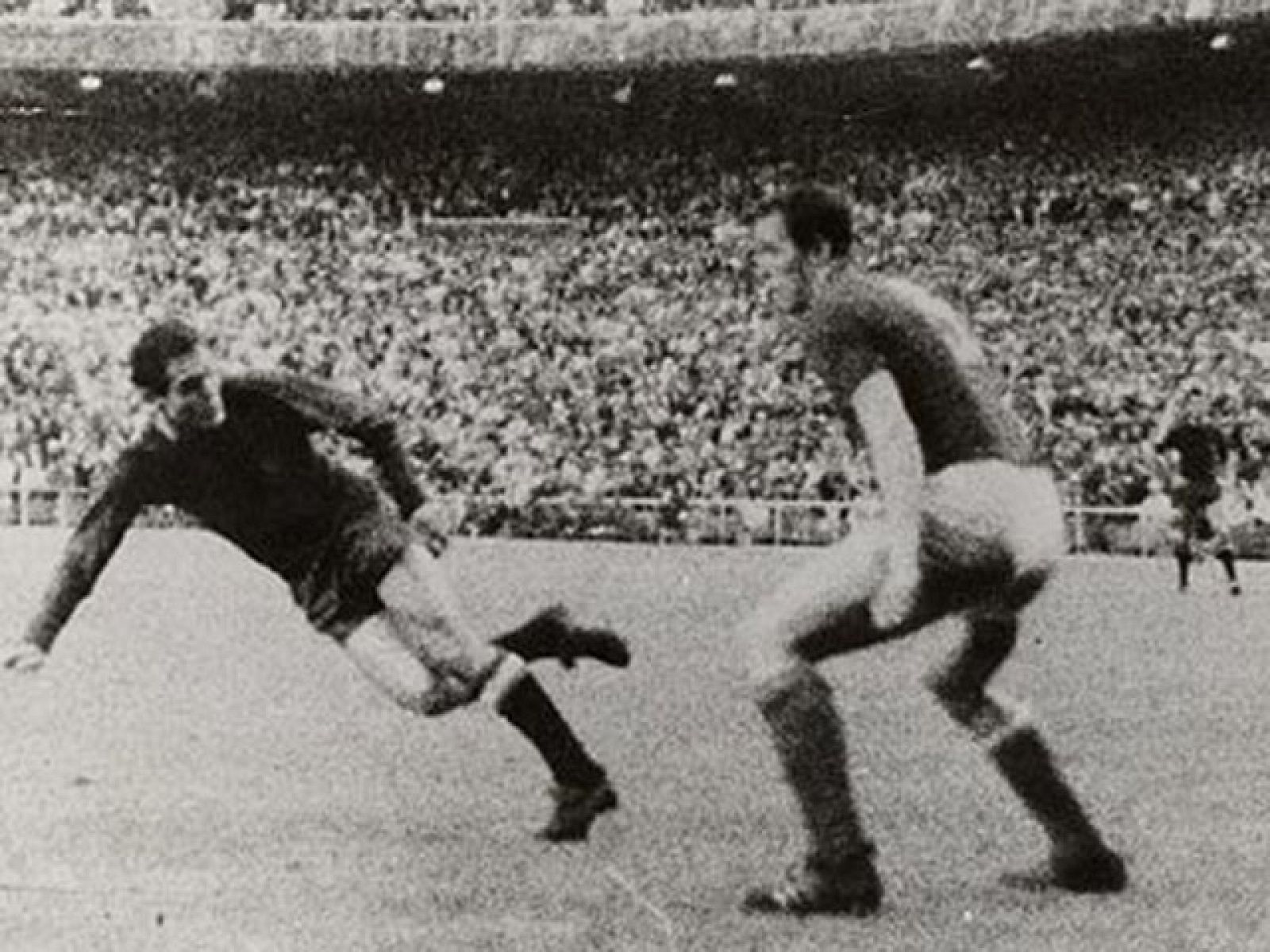 Marcelino, autor del gol que dio a España la Eurocopa de 1964, vibró durante la final del Mundial.